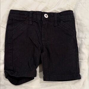 Hudson Baby Black Kids Shorts